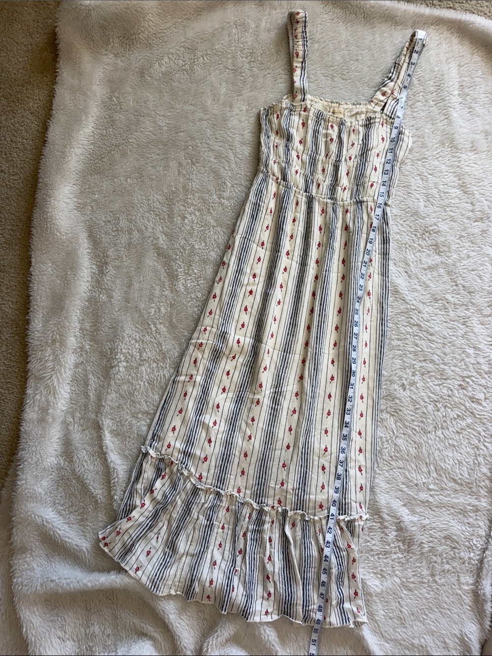Urban Outfitters Striped Floral Maxi Dress - Picture 7 of 11